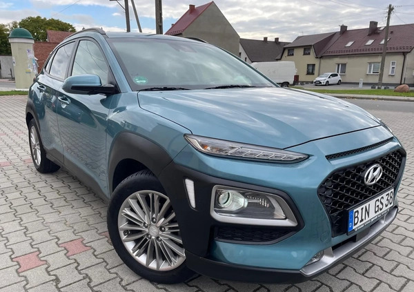 Hyundai Kona cena 68000 przebieg: 15000, rok produkcji 2018 z Kutno małe 106